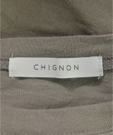 CHIGNON（シニヨン）Tシャツ・カットソー グレー サイズ:F レディース/2200727247025
