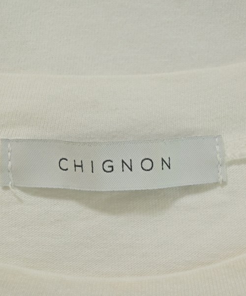 CHIGNON（シニヨン）ノースリーブ 白 サイズ:F レディース/2200719972034