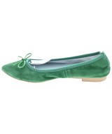 Emma Francis（エマフランシス）バレエシューズ/オペラシューズ 緑 サイズ:23.5cm レディース/2200700384112