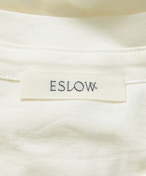 ESLOW（エスロー）Tシャツ・カットソー 白 サイズ:F レディース/2200644574013