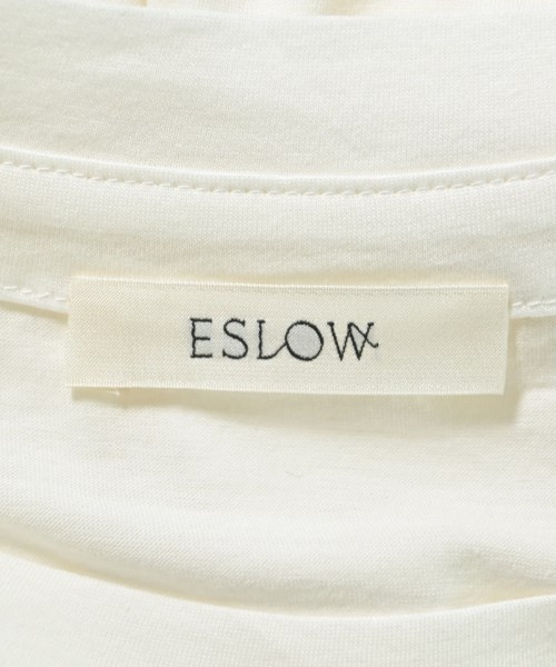 ESLOW（エスロー）Tシャツ・カットソー 白 サイズ:F レディース/2200644574020
