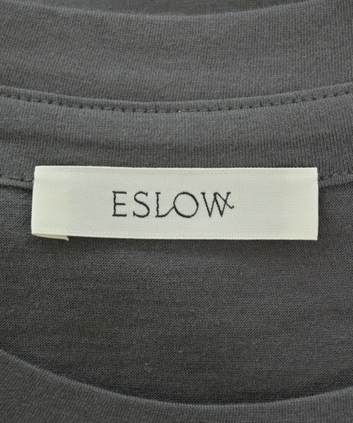 ESLOW（エスロー）Tシャツ・カットソー グレー サイズ:F レディース/2200644584838