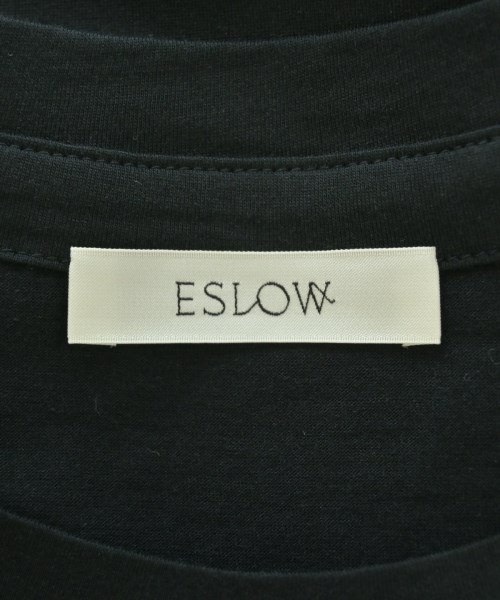 ESLOW（エスロー）Tシャツ・カットソー 黒 サイズ:F レディース/2200644585071