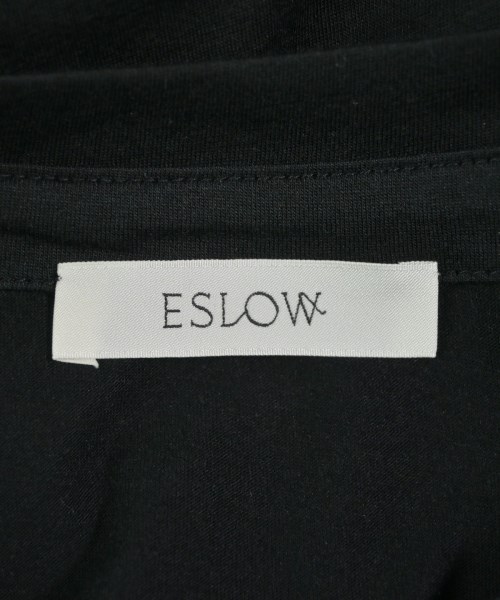 ESLOW（エスロー）Tシャツ・カットソー 黒 サイズ:F レディース/2200644585132