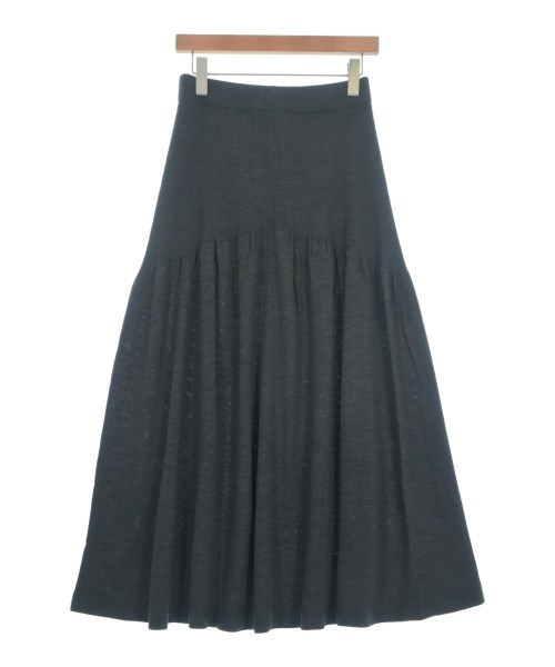 ESLOW(エスロー)ロング・マキシ丈スカート グレー サイズ:F/2200644585279