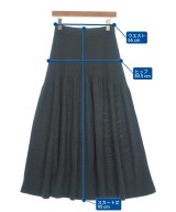 ESLOW（エスロー）ロング・マキシ丈スカート グレー サイズ:F レディース/2200644585279