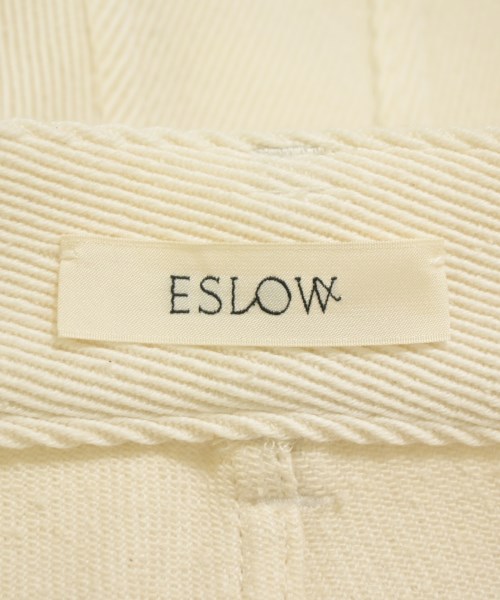 ESLOW（エスロー）デニムパンツ 白 サイズ:2(M位) レディース/2200644585927