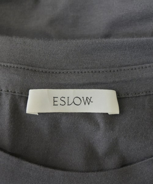 ESLOW（エスロー）Tシャツ・カットソー グレー サイズ:F レディース/2200644608664
