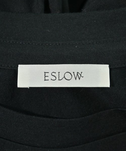 ESLOW（エスロー）Tシャツ・カットソー 黒 サイズ:F レディース/2200644608732