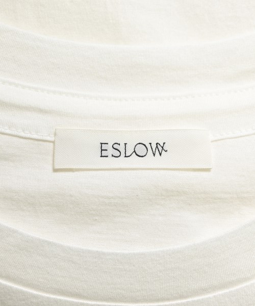 ESLOW（エスロー）Tシャツ・カットソー 白 サイズ:9(M位) レディース/2200644608985