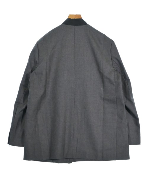 ESLOW（エスロー）ノーカラージャケット グレー サイズ:1(S位) レディース/2200644748315