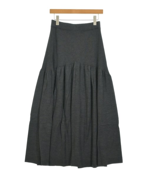 ESLOW（エスロー）ロング・マキシ丈スカート グレー サイズ:9(F) レディース/2200644760713