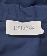 ESLOW（エスロー）ステンカラーコート 紺 サイズ:4(XL位) レディース/2200604281029