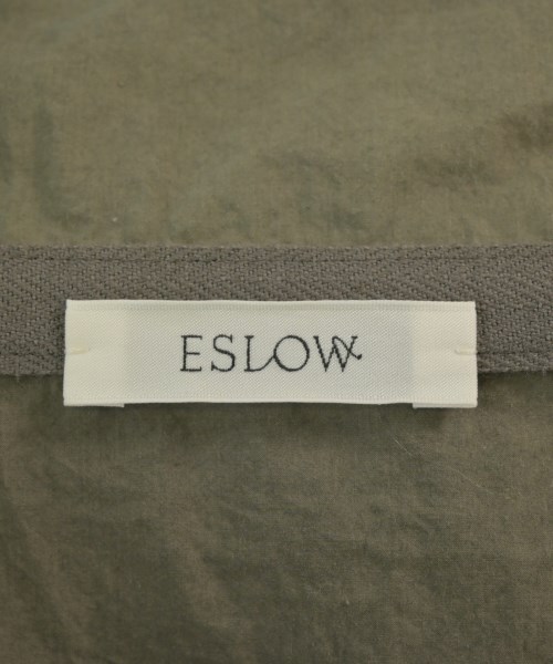ESLOW（エスロー）カジュアルシャツ カーキ サイズ:F レディース/2200676246018