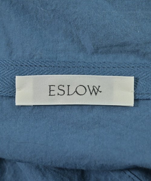 ESLOW（エスロー）ブラウス 青 サイズ:F レディース/2200679975632