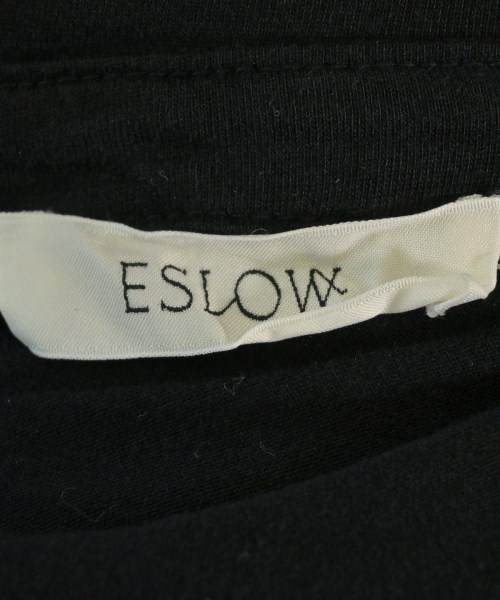 ESLOW（エスロー）Tシャツ・カットソー 黒 サイズ:9(M位) レディース/2200709752158