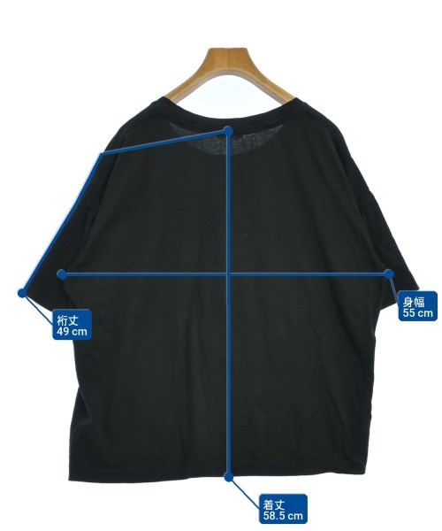 ESLOW（エスロー）Tシャツ・カットソー 黒 サイズ:9(M位) レディース/2200709752158