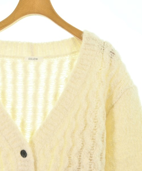 ESLOW（エスロー）カーディガン 白 サイズ:F レディース/2200634640018