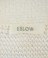 ESLOW（エスロー）カーディガン 白 サイズ:2(M位) レディース/2200707679174