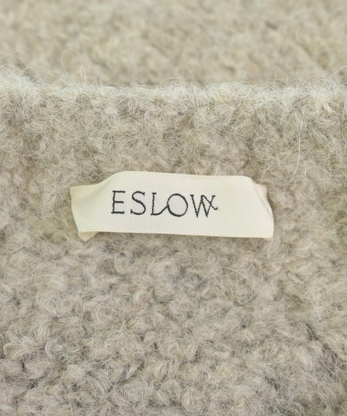 ESLOW（エスロー）ニット・セーター ベージュ サイズ:F レディース/2200722002247