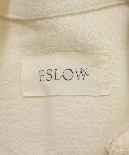 ESLOW（エスロー）カバーオール 白 サイズ:2(M位) レディース/2200721433035