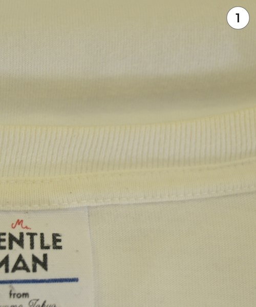 GENTLEMAN（ジェントルマン）Tシャツ・カットソー 白 サイズ:L メンズ/2200698860711