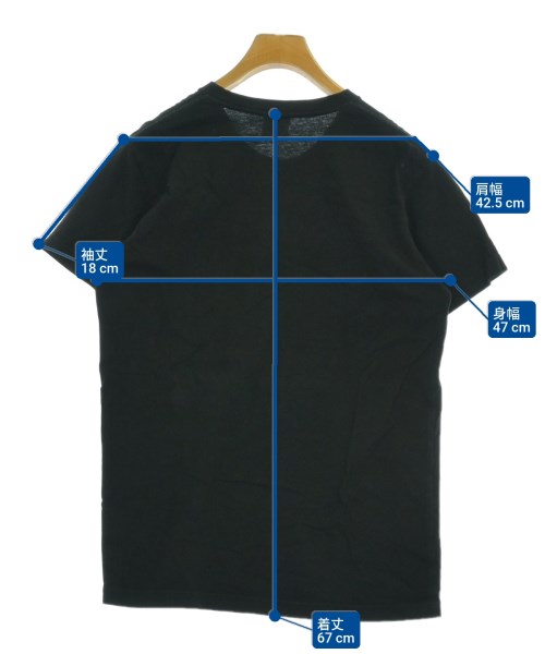 GENTLEMAN（ジェントルマン）Tシャツ・カットソー 黒 サイズ:M メンズ/2200688881016