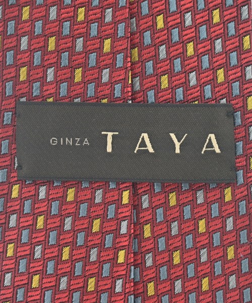 GINZA TAYA（ギンザタヤ）ネクタイ 赤 サイズ:- メンズ/2200624654032