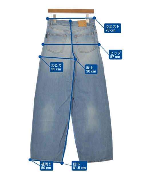 HAIKURE（ハイクレ）デニムパンツ 青 サイズ:25(S位) レディース/2200640139056