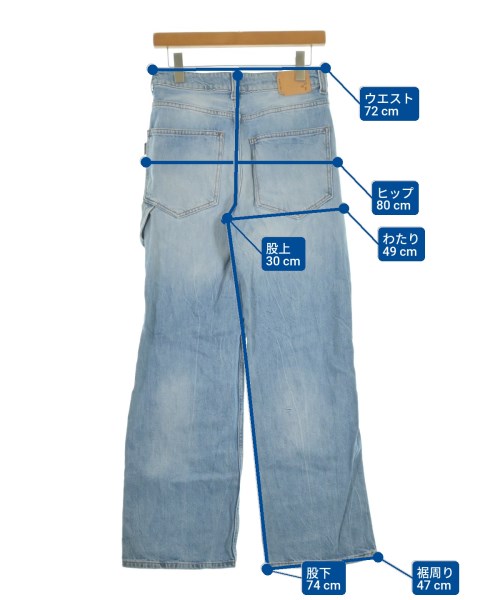 HAIKURE（ハイクレ）デニムパンツ 青 サイズ:-(L位) レディース/2200608840123