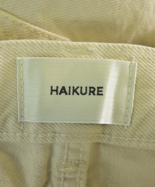 HAIKURE（ハイクレ）デニムパンツ ベージュ サイズ:24(S位) レディース/2200670350032