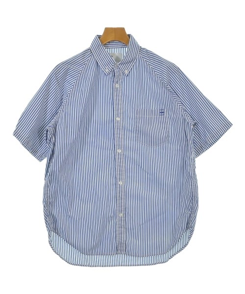 halften(ハーフテン)カジュアルシャツ 青 サイズ:1(S位)/2200647521236