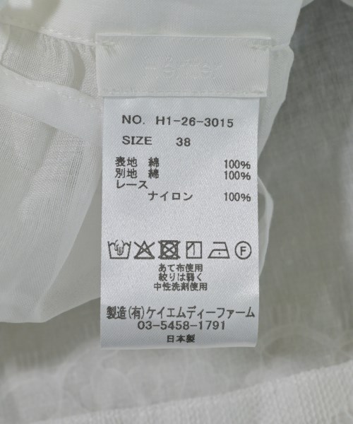 Heriter（エリテ）ブラウス 白 サイズ:38(M位) レディース/2200695738068