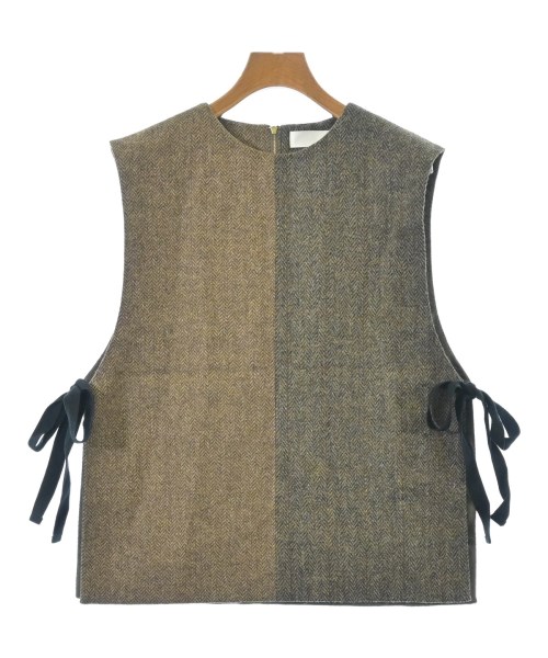 Heriter(エリテ)ベスト 茶 サイズ:38(M位)/2200656365036