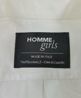 HommeGirls（オムガールズ）カジュアルシャツ 白 サイズ:S レディース/2200640715021