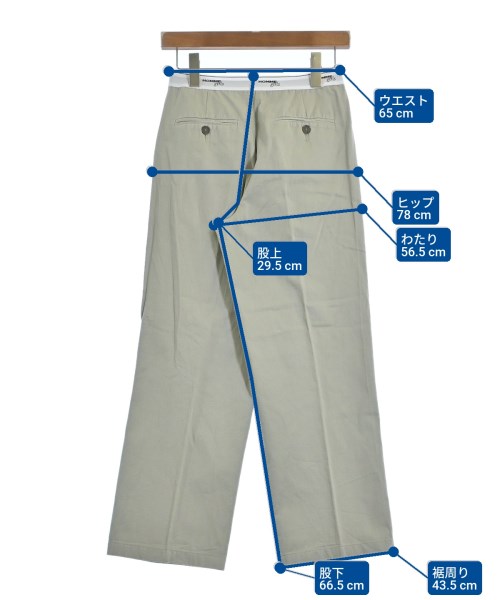 HommeGirls（オムガールズ）チノパン カーキ サイズ:-(S位) レディース/2200640715311