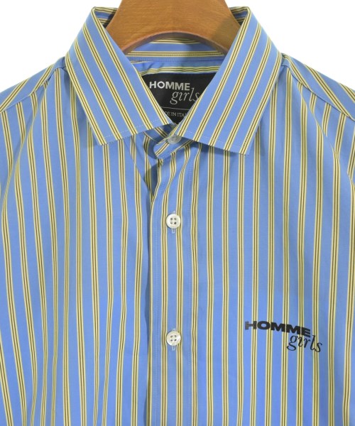 HommeGirls（オムガールズ）カジュアルシャツ 青 サイズ:S レディース/2200622251035
