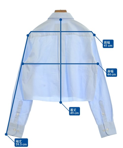 HommeGirls（オムガールズ）カジュアルシャツ 青 サイズ:S レディース/2200653197227