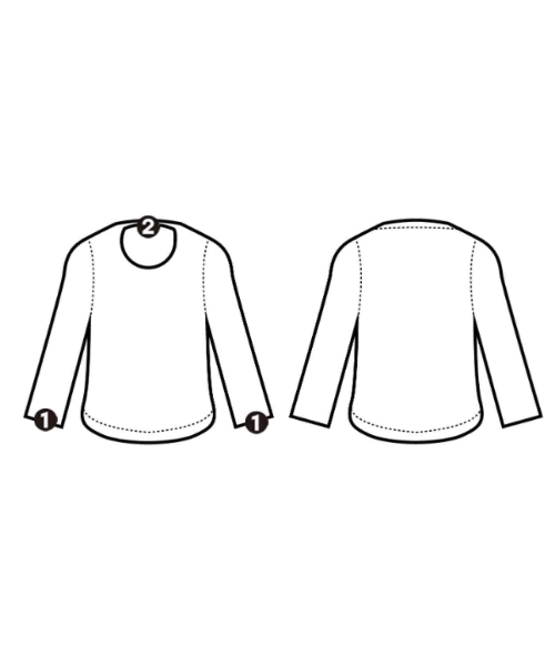 HommeGirls（オムガールズ）Tシャツ・カットソー 青 サイズ:M レディース/2200676234053