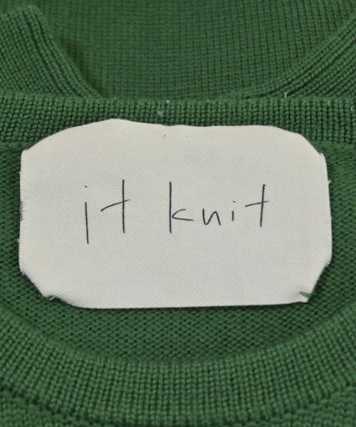it knit（イットニット）ニット・セーター 緑 サイズ:-(M位) レディース/2200661848036