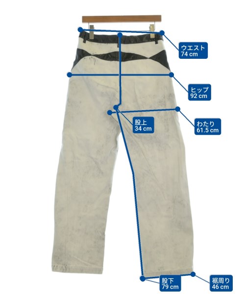 JAPAN DENIM（ジャパンデニム）デニムパンツ 白 サイズ:3(L位) メンズ/2200651184472