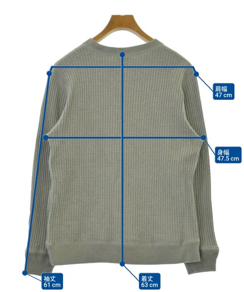JEMORGAN LONG JOHNS（ジェーイーモーガンロングジョーンズ）Tシャツ・カットソー グレー サイズ:M メンズ/2200616190029