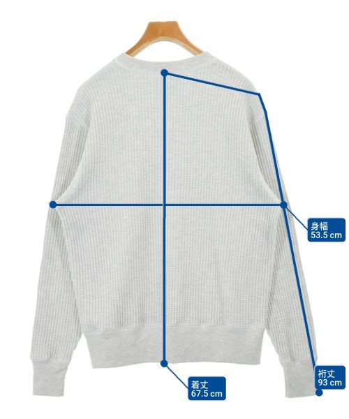 JEMORGAN LONG JOHNS（ジェーイーモーガンロングジョーンズ）Tシャツ・カットソー グレー サイズ:M メンズ/2200691398112