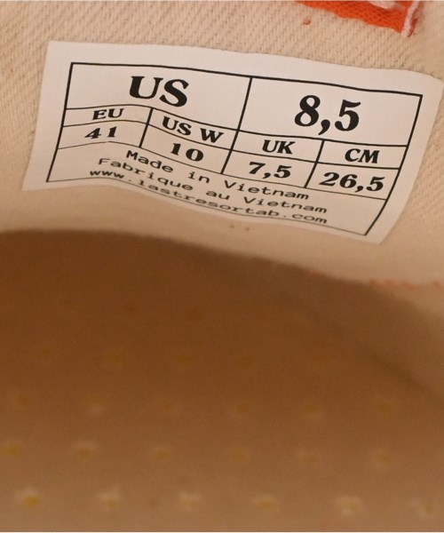 LAST RESORT AB（ラストリゾートエービー）スニーカー オレンジ サイズ:26.5cm メンズ/2200616813591