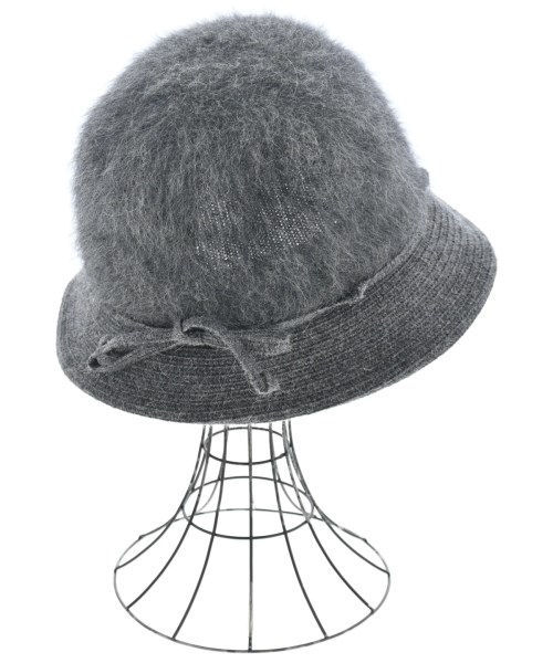 Les Belles Modes（ベルモード）ハット グレー サイズ:56-58 レディース/2200632879052