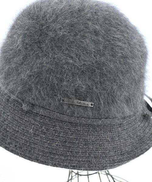 Les Belles Modes（ベルモード）ハット グレー サイズ:56-58 レディース/2200632879052