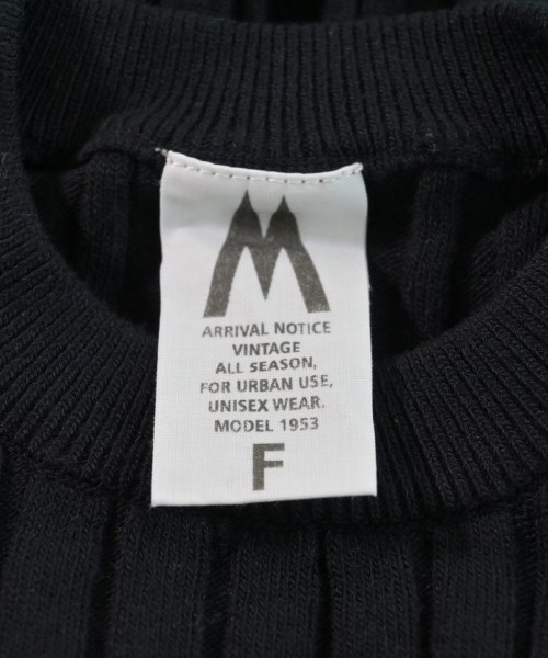 M53.（エム53）ニット・セーター 黒 サイズ:F レディース/2200621997026