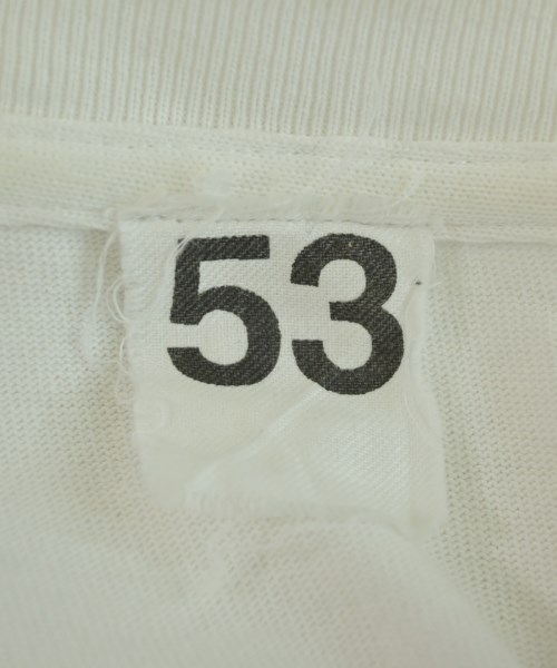 M53.（エム53）Tシャツ・カットソー 白 サイズ:F メンズ/2200724516070
