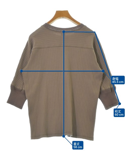 M53.（エム53）Tシャツ・カットソー 茶 サイズ:F レディース/2200674572041
