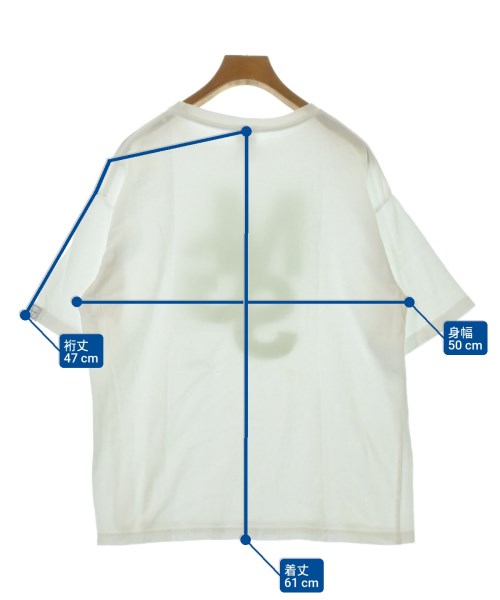 M53.（エム53）Tシャツ・カットソー 白 サイズ:1(S位) レディース/2200674572065
